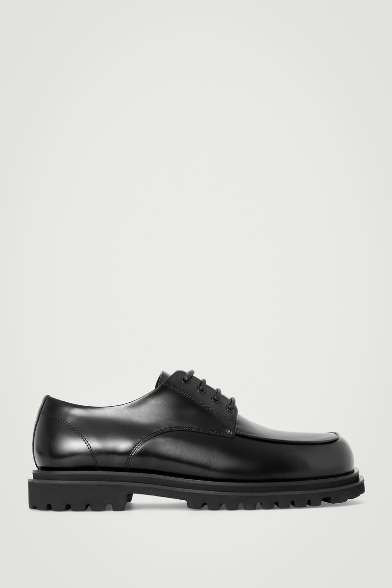 Chunky Leather Derby Shoes | COS UK