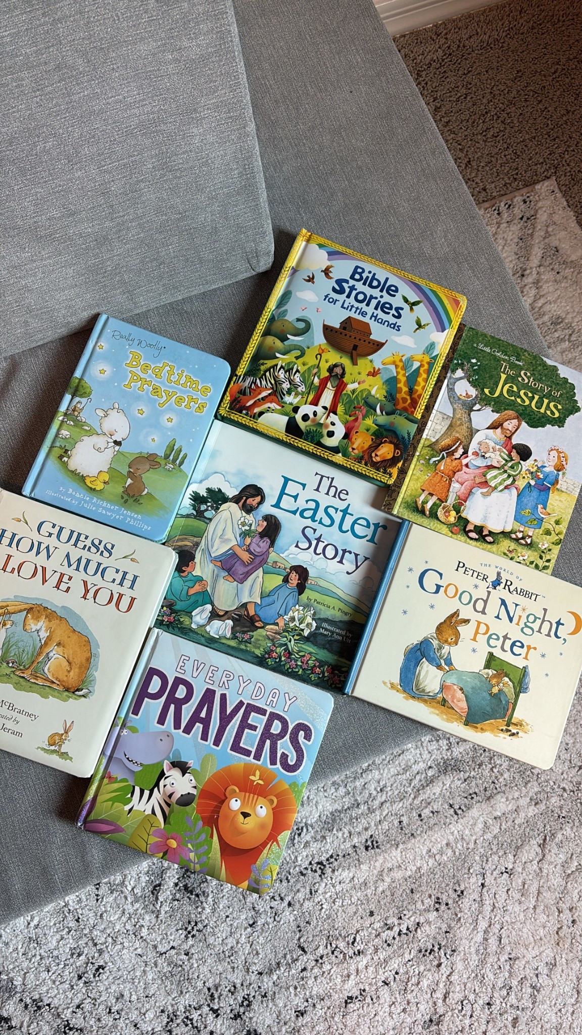 Some favorites 📚 great books for Easter baskets. 

#toddlerbooks #kidsbooks #biblestoriesforkids #easterbasket #easterbooks #prayerkidsbooks #toddlerfinds 

#LTKBaby #LTKKids #LTKSeasonal