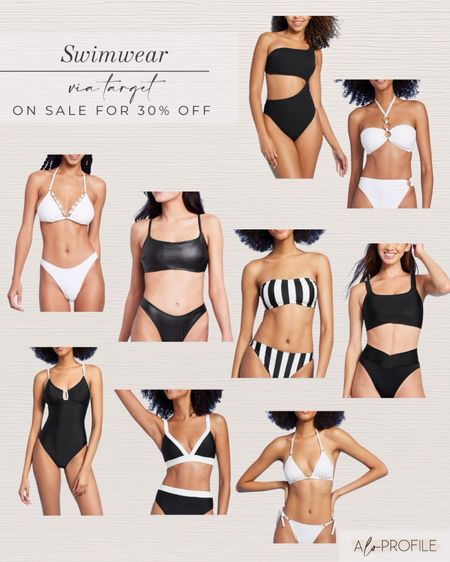 Target swimsuits on sale for 30% off 🤍