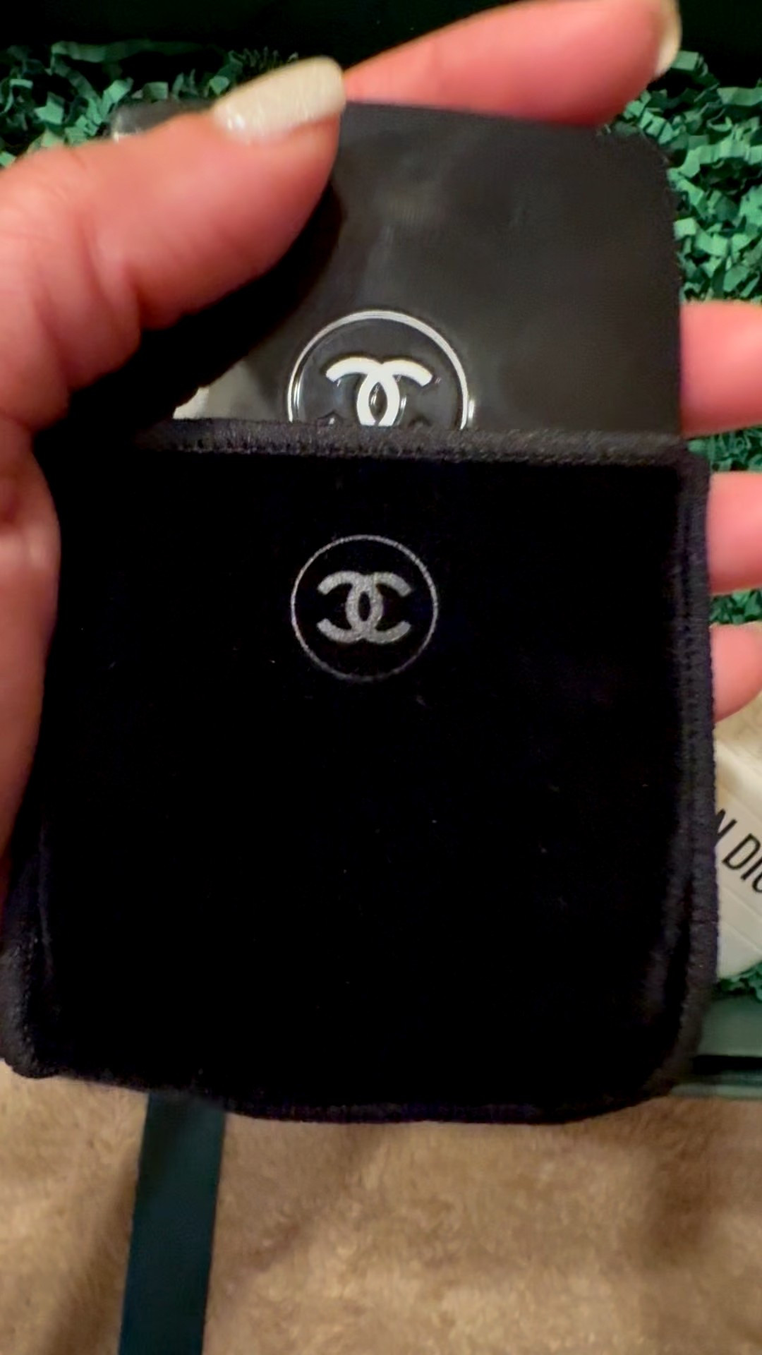 One of my favorite luxe little luxuries is the chanel mirror.