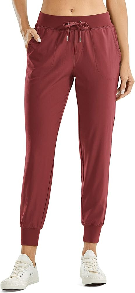 Women's Lightweight Joggers Pants with Pockets Drawstring Workout Running Pants with Elastic Wais... | Amazon (US)