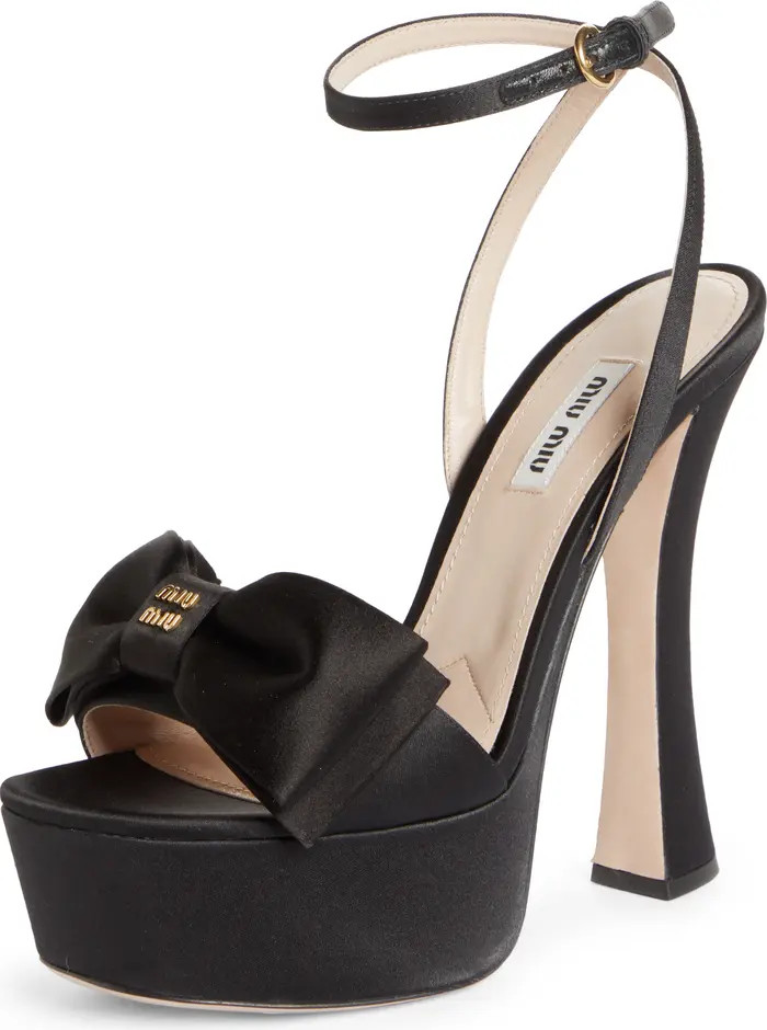 Bow Platform Sandal (Women) | Nordstrom