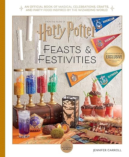 Harry Potter: Feasts & Festivities: An Official Book of Magical Celebrations, Crafts, and Party F... | Amazon (US)