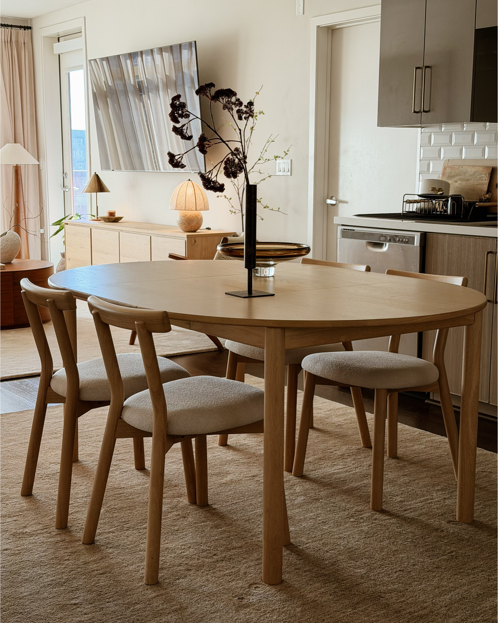 New furniture additions from @article
- Liv 6-Drawer Double Dresser - Walnut
- Heidi 48" - 67.75" Extendable Round Dining Table - White Oak
- Ulka Dining Chair - White Oak And Ratine Ivory
- Cooper 51" Rectangular Coffee Table - Walnut

#OurArticle

#LTKHome #LTKSeasonal #LTKSaleAlert