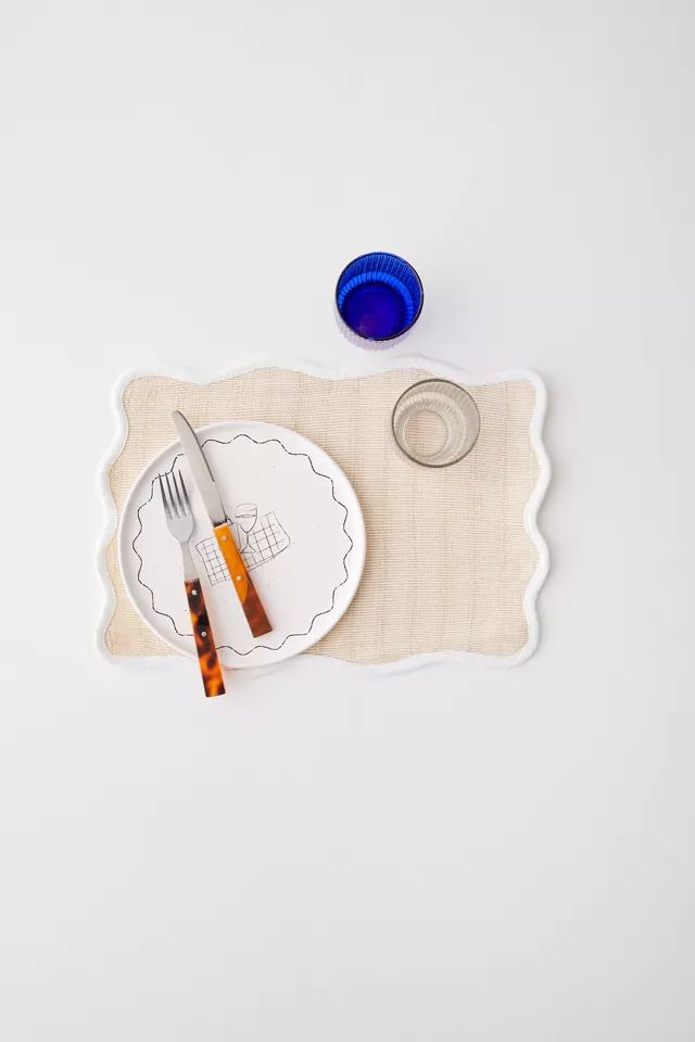 Jolie Wave Placemat Set | Urban Outfitters (US and RoW)