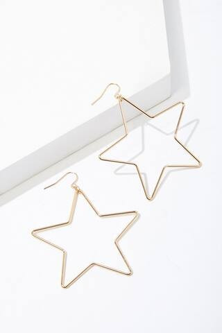 Star Hoop Earrings | Forever 21 (US)