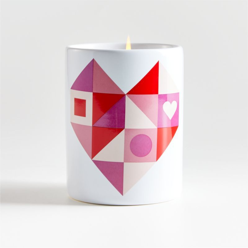 Valentine's Day Heart Candle + Reviews | Crate and Barrel | Crate & Barrel