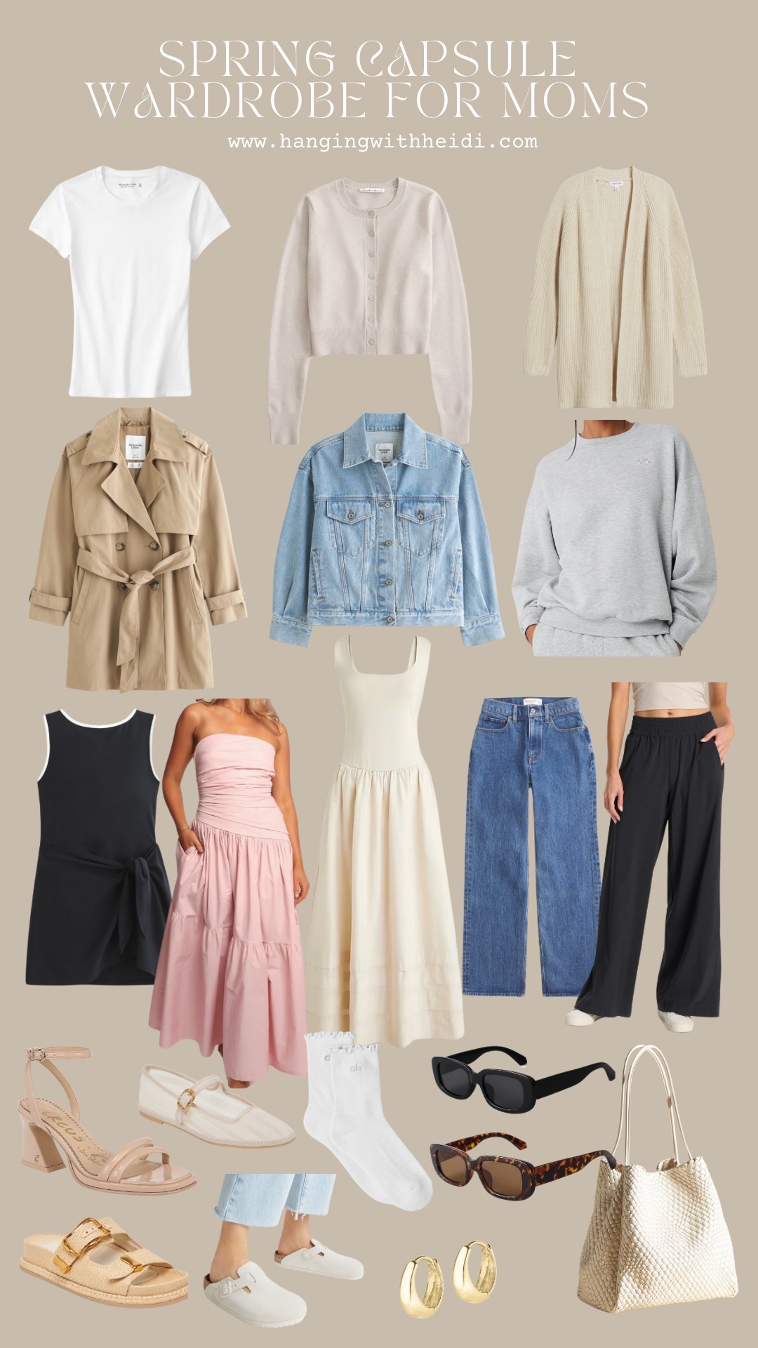Spring Capsule Wardrobe for Moms 

#LTKSeasonal #LTKStyleTip