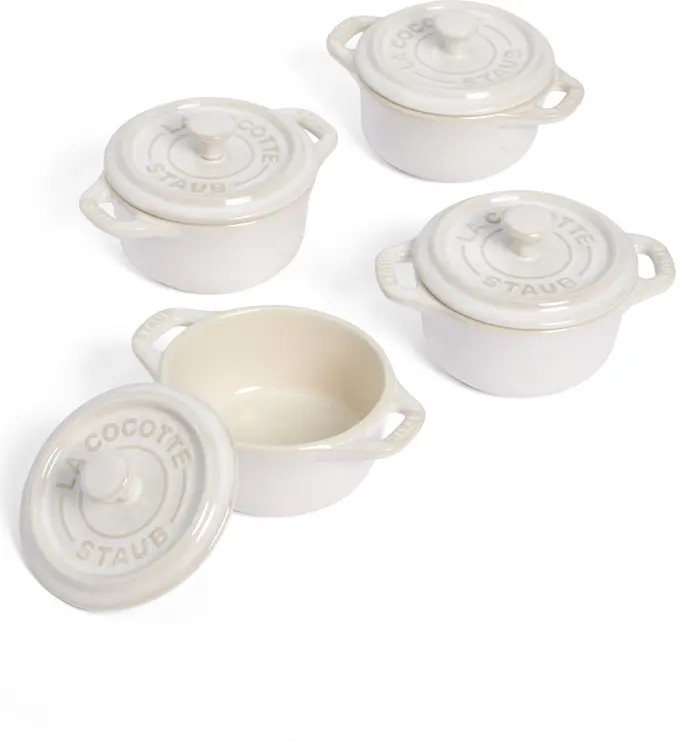 4-Piece Mini Round Cocotte Set | Nordstrom