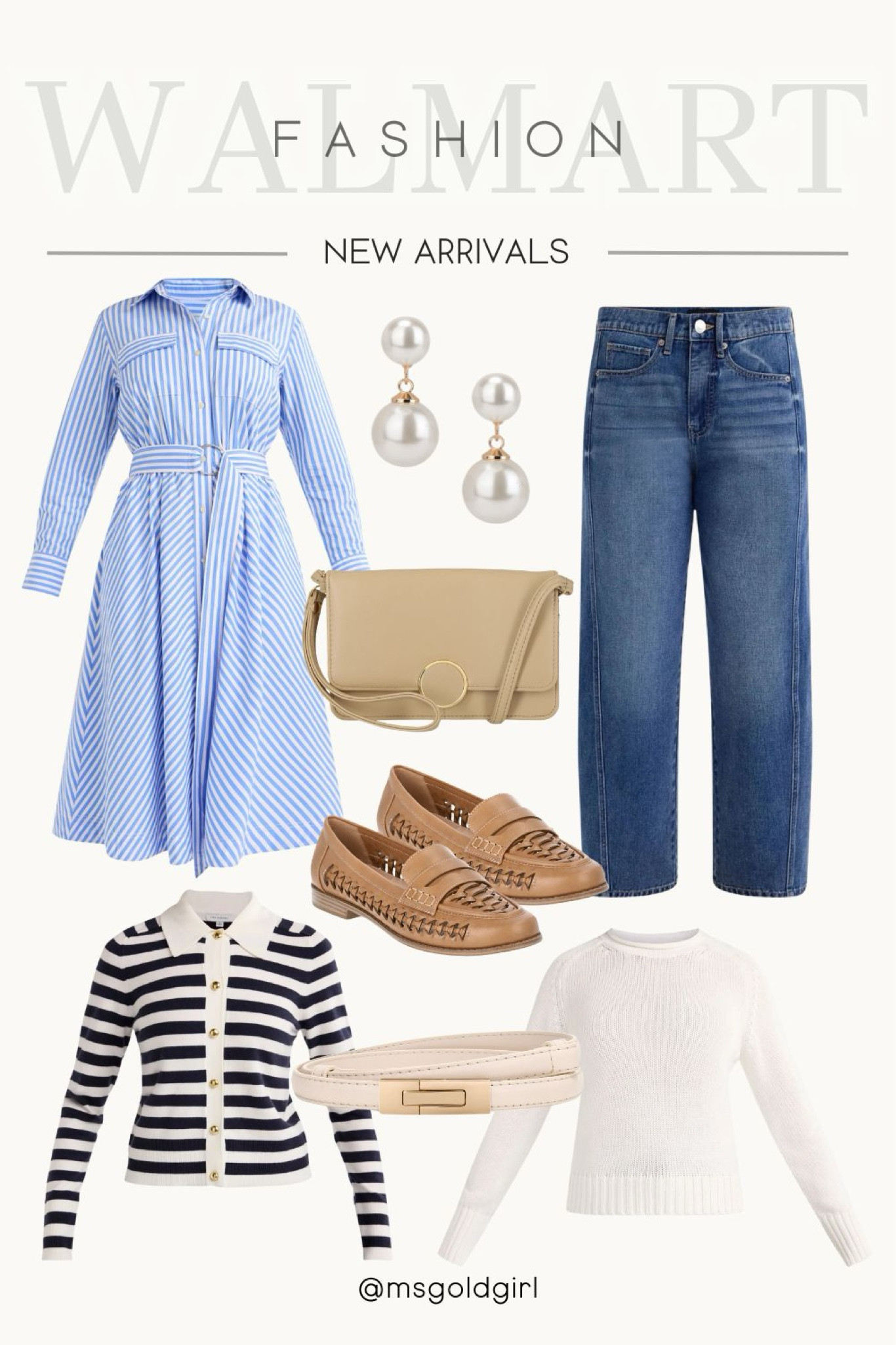 Walmart new arrivals. These cropped jeans and woven loafers are perfect for spring  

#LTKStyleTip #LTKBeauty #LTKSeasonal