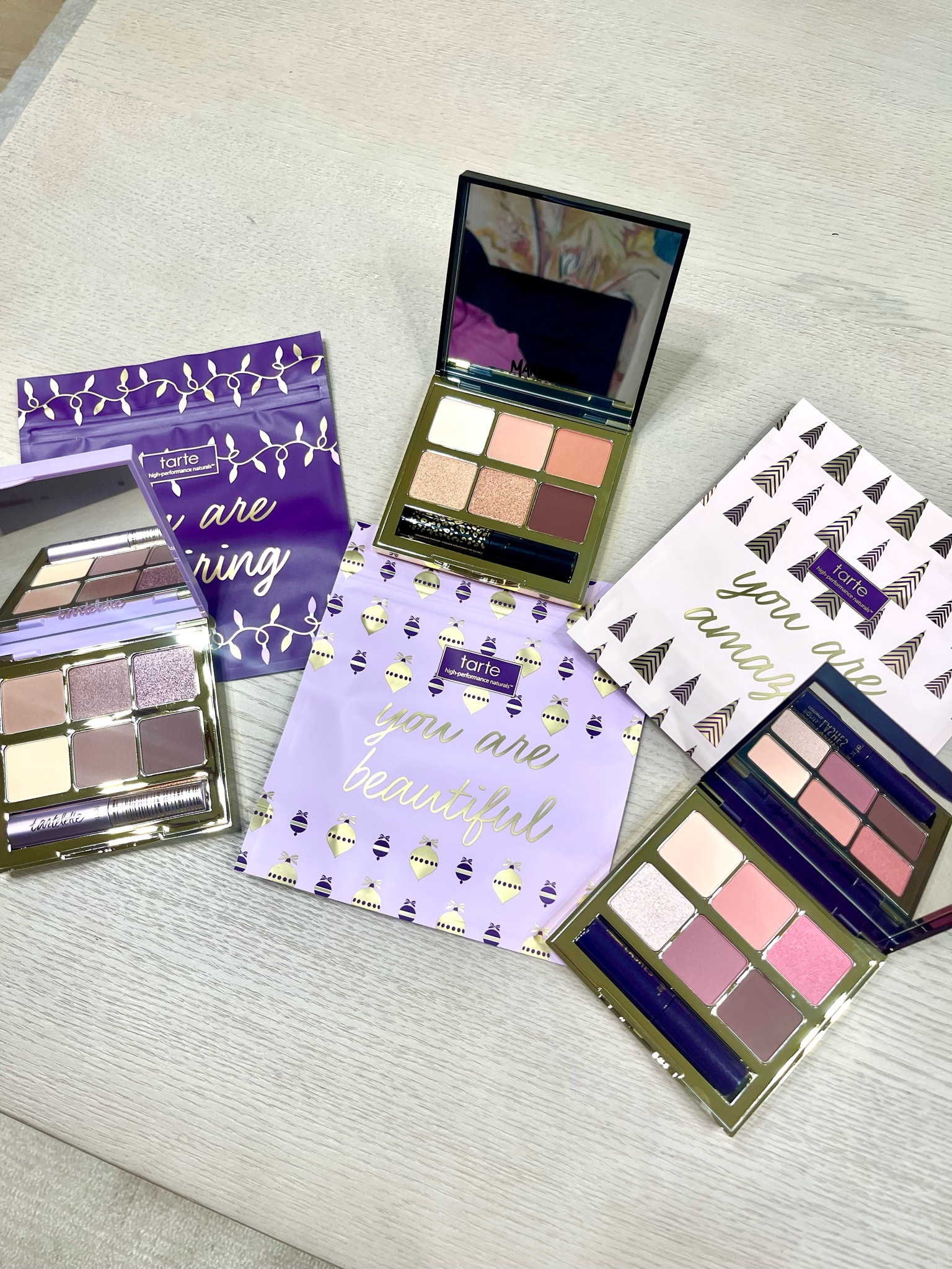 Tarte qvc deal! $81 value for only $33! $11 for each palette plus a mascara! Perfect for teacher gifts or the holidays.

#LTKfindsunder50 #LTKsalealert #LTKSeasonal