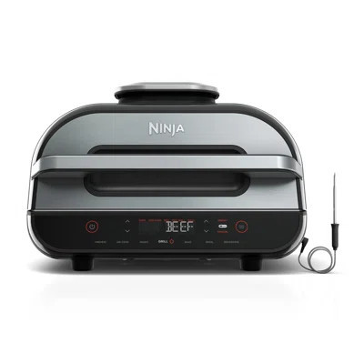 Ninja Foodi Smart XL 6-in-1 Indoor Grill with 4-qt Air Fryer, Roast, Bake, Broil, & Dehydrate | Wayfair North America