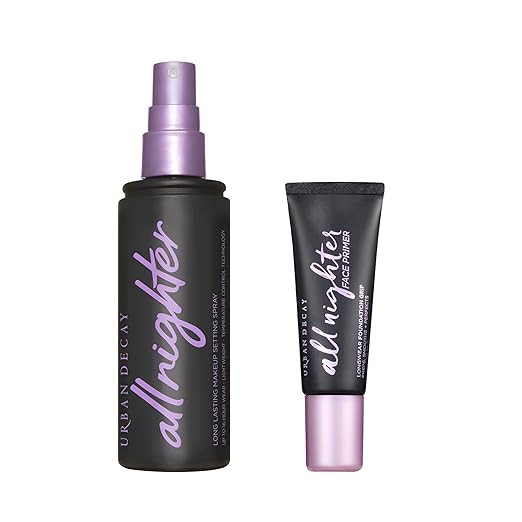 Urban Decay All Nighter Setting Spray + Travel Primer Bundle - Long-lasting Makeup - Natural Fini... | Amazon (US)