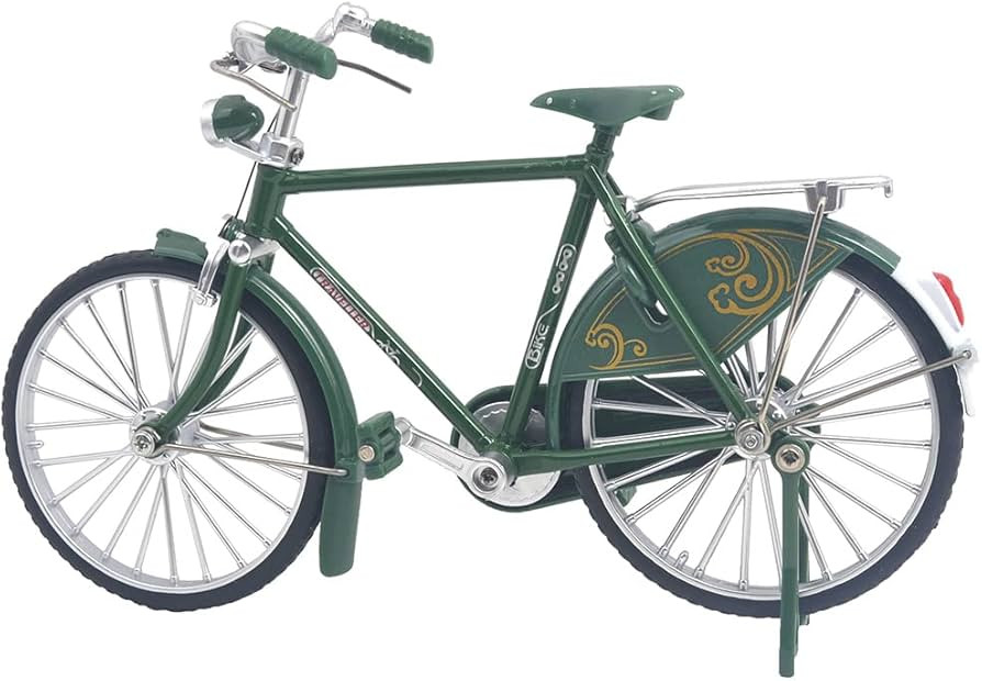 Ailejia Vintage Metal Bicycle Ornaments Desktop Mini Retro Style Alloy Classical Bike Toy Figurin... | Amazon (US)