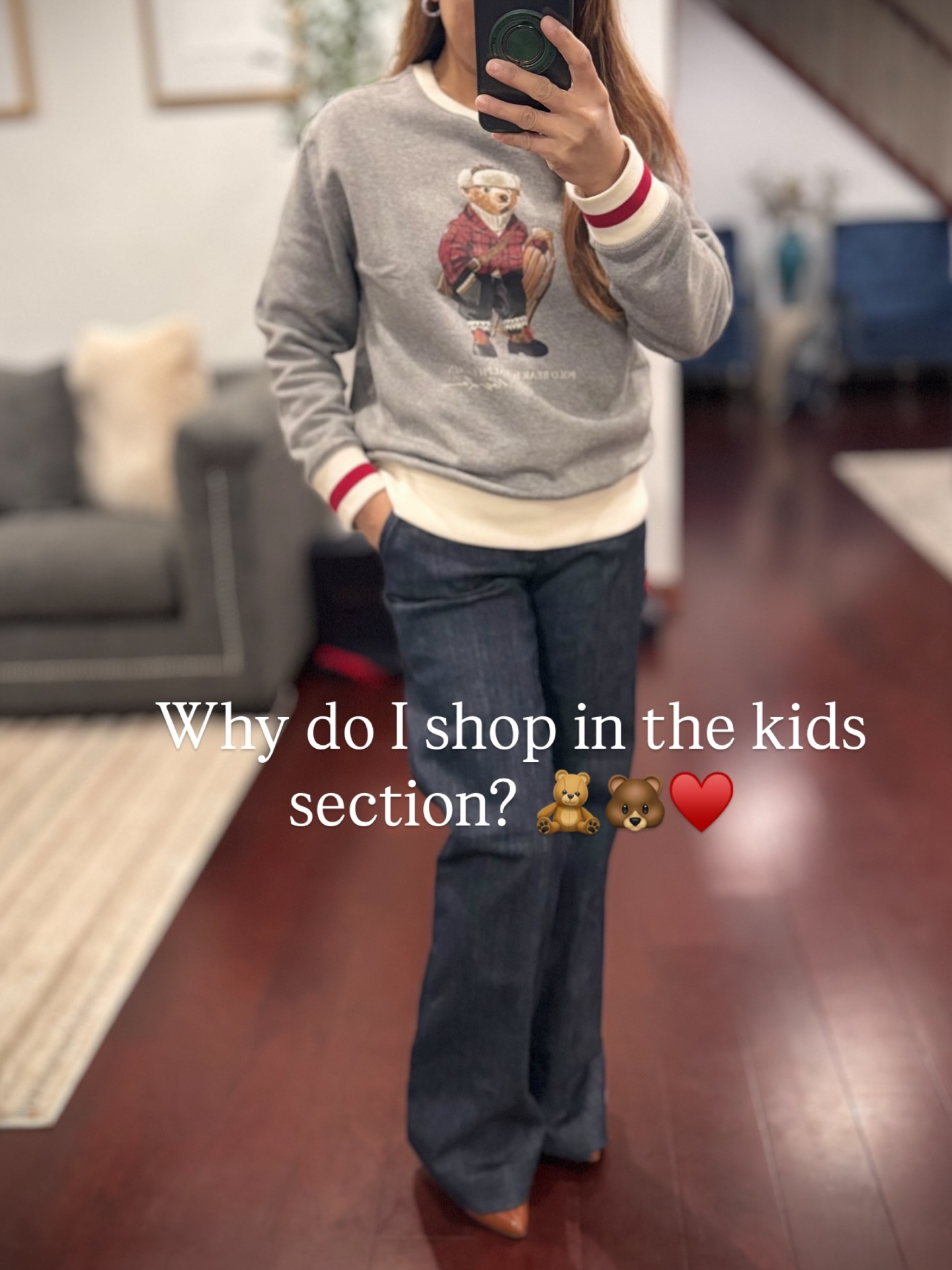 Beary cute fit check @ralphlauren 
✨
✨Beary excited it’s Friday 🧸🐻♥️
✨
#ralphlauren #ralphlaurenbear #salealert #iconicralphlauren