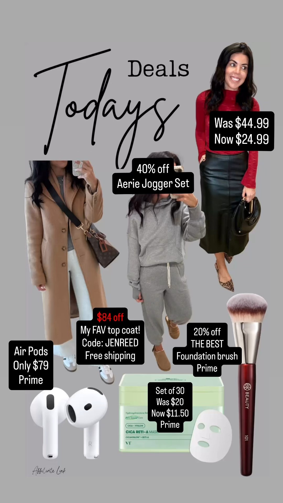 Today’s deals
Holiday outfit
Windsor coat
Jogger sets
Travel outfit
Stocking stuffers
Holiday beauty
Gifts for teens
Gifts for
Gifts for girls
Gift gifts for boys
Gift gifts for her

#LTKFindsUnder50 #LTKGiftGuide #LTKSaleAlert