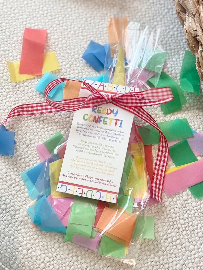 Ready Confetti  Night Before First Day of School - Etsy | Etsy (US)