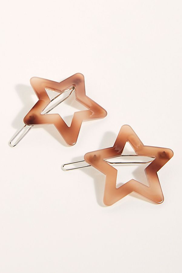 Resin Star Clip Set | Free People (Global - UK&FR Excluded)