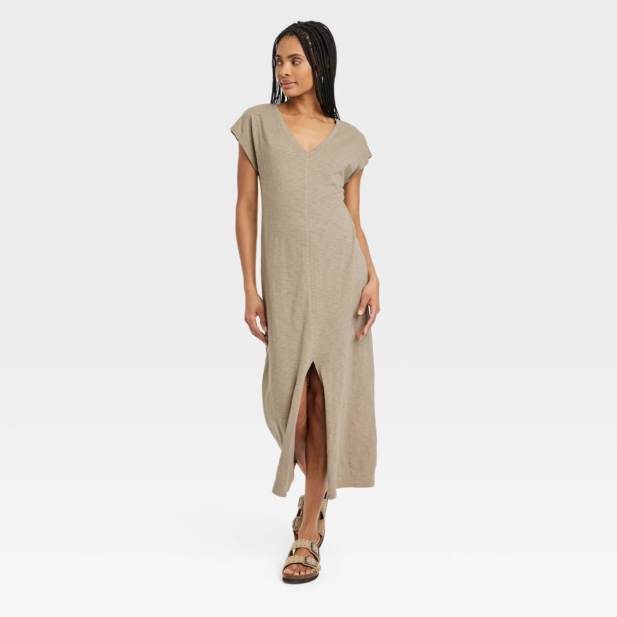 Women's Short Sleeve Midi T-Shirt Dress - Universal Thread™ | Target