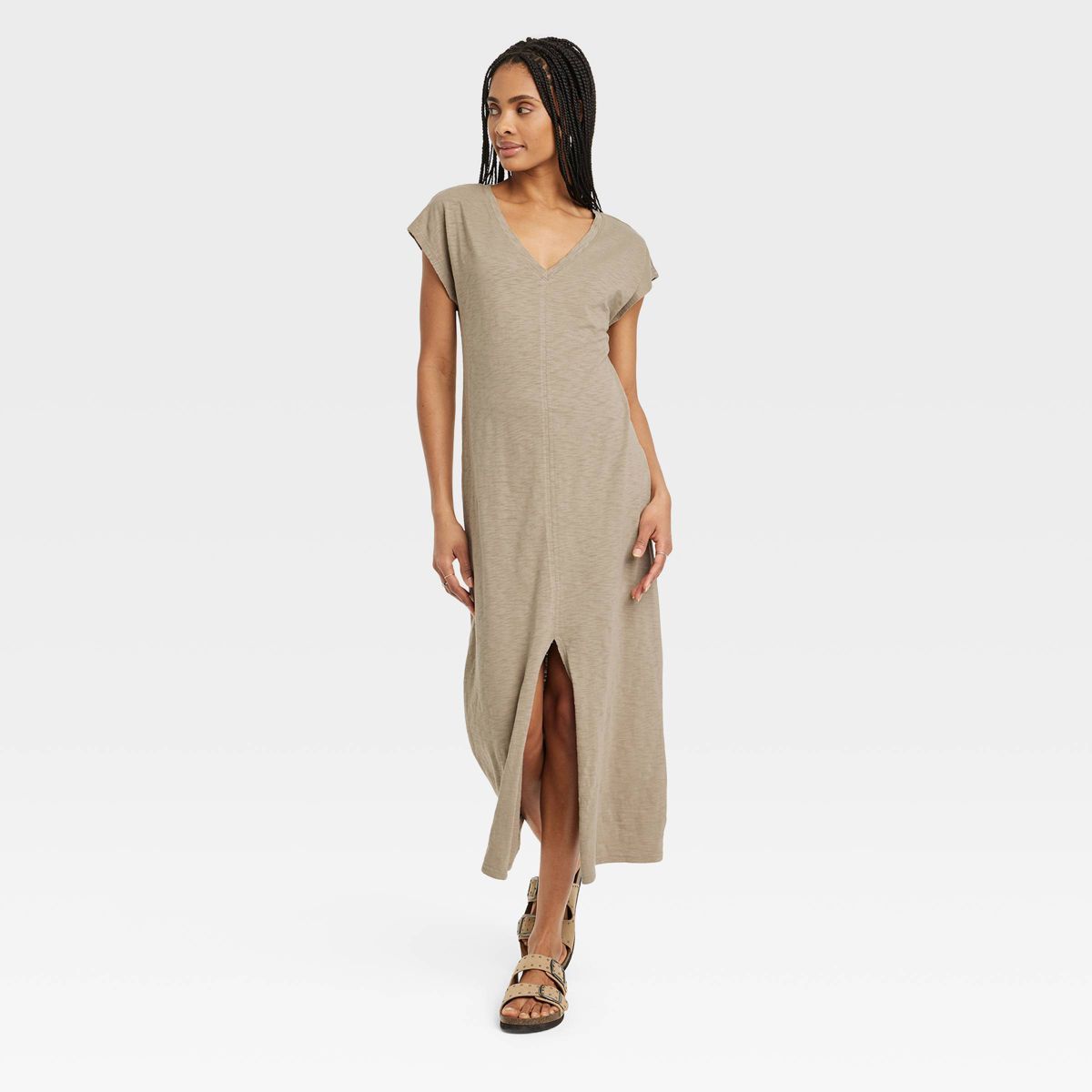 Women's Short Sleeve Midi T-Shirt Dress - Universal Thread™ | Target