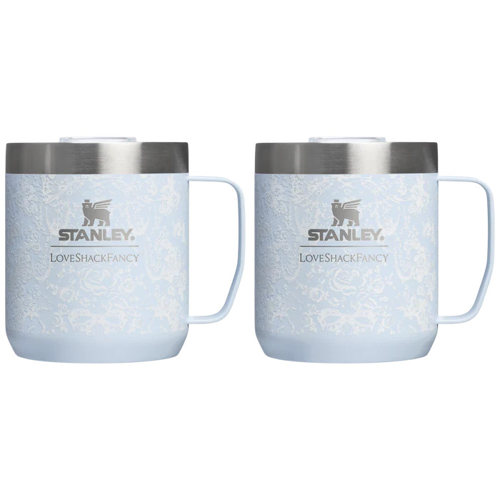 Stanley 1913 x LoveShackFancy Holiday Everyday Camp Mug Set | 12 OZ | | Stanley PMI (CA)