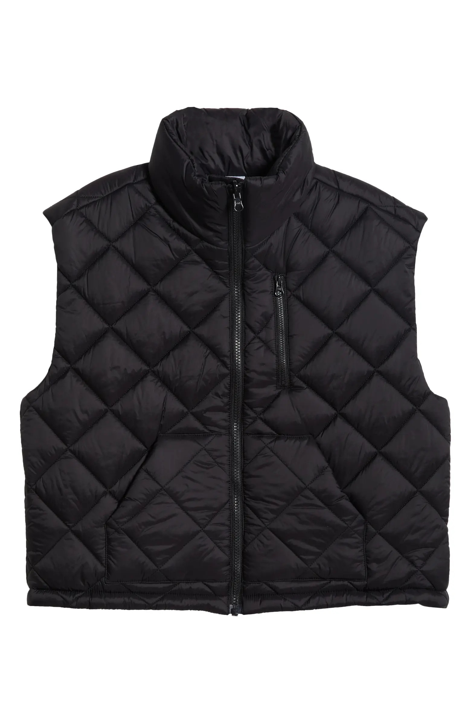 Reversible Quilted Nylon Puffer Vest | Nordstrom