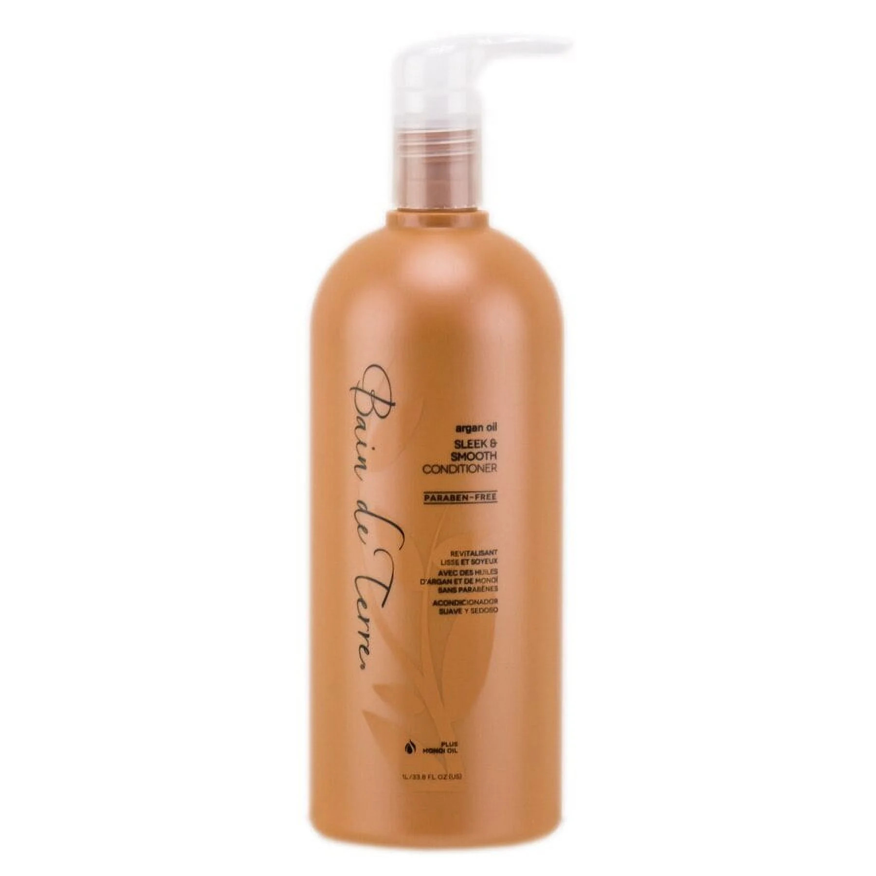 Size : 33.8 oz , Bain de Terre Argan Oil Sleek & Smooth Conditioner, hair scalp beauty - Pack of ... | Walmart (US)