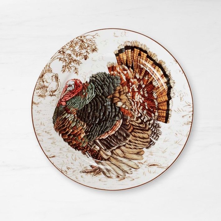 Plymouth Turkey Salad Plates | Williams-Sonoma