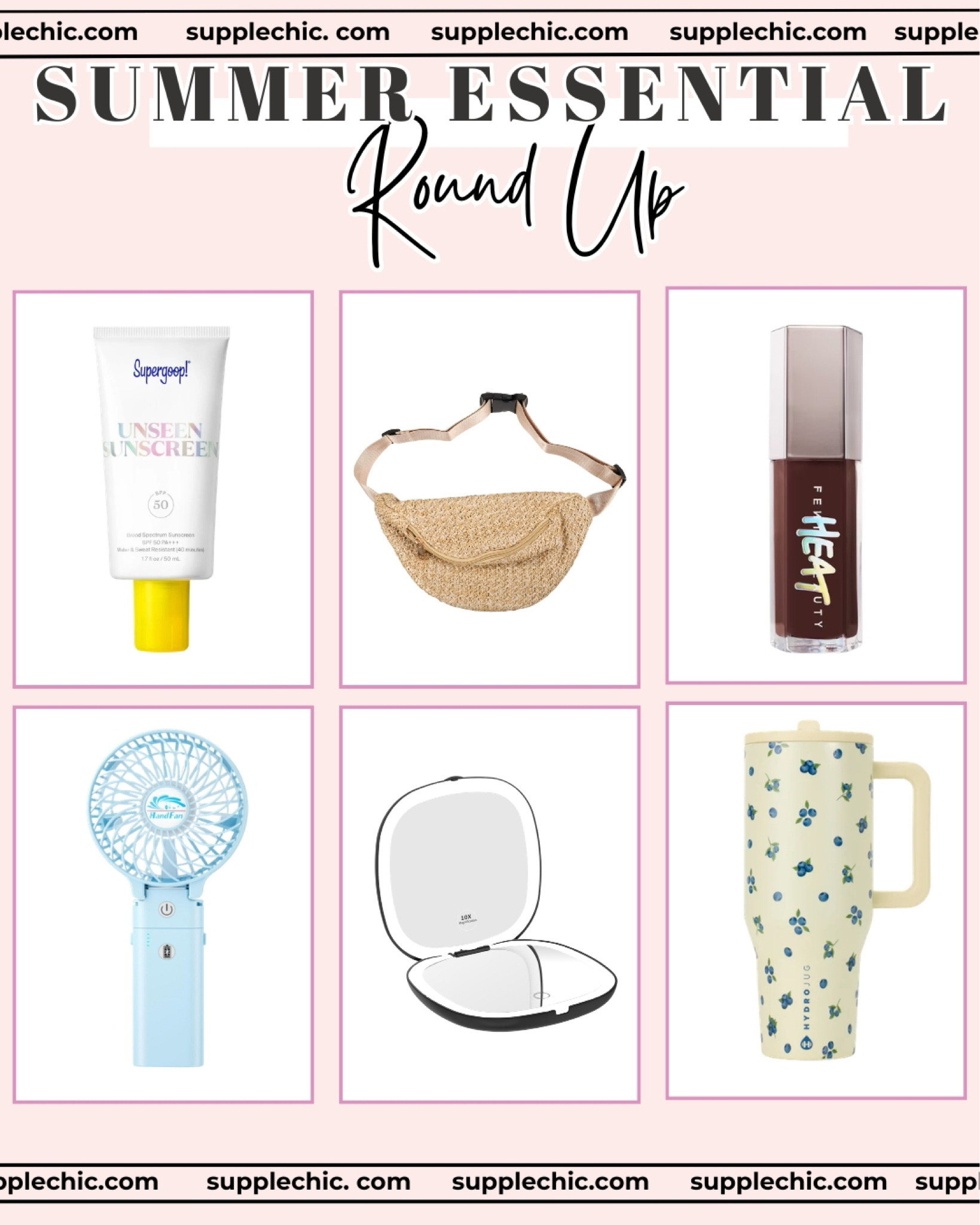 The summer essentials currently making my life easier ☀️✨ SPF, gloss, hydration, touch-up must-haves, and cute everyday finds I actually use daily. Everyday beauty + lifestyle staples. Perfect everyday summer essentials #SummerEssentials #HotGirlSummer #EverydayEssentials #BeautyFinds #SummerMustHaves #LifestyleFinds #LTKSummer #TravelEssentials #AmazonFinds #SummerFavorites

#LTKmomlife #LTKSeasonal #LTKgrwm