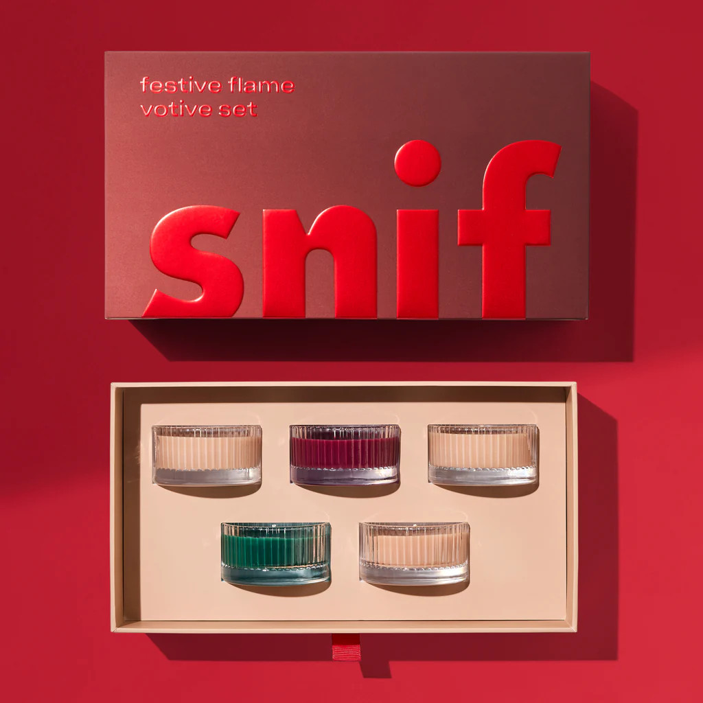 Festive Flame Votive Set | Snif
