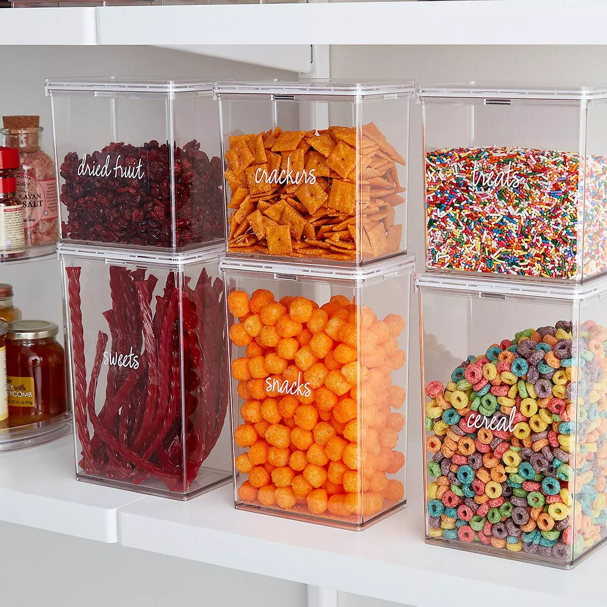 THE HOME EDIT Cereal Canister Clear curated on LTK