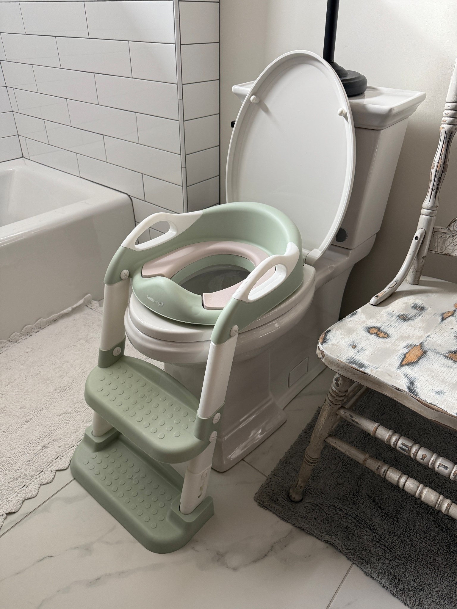 We’ve emerged from our potty training bubble, and thank goodness for this potty insert with stairs! The little potty never got used, not even once! Highly recommend!

#LTKHome #LTKstorytime #LTKKids