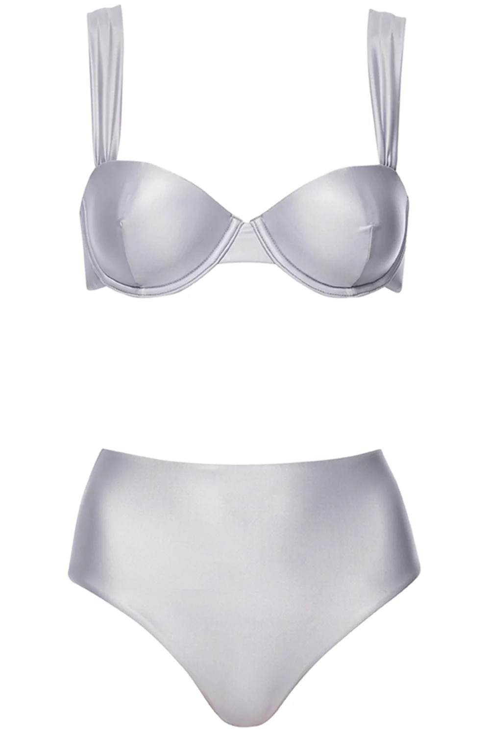 Hamptons Bikini Grey Set | VETCHY
