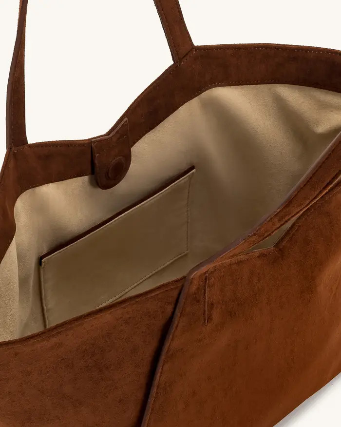 Large Kiana Faux Suede Tote | Nordstrom