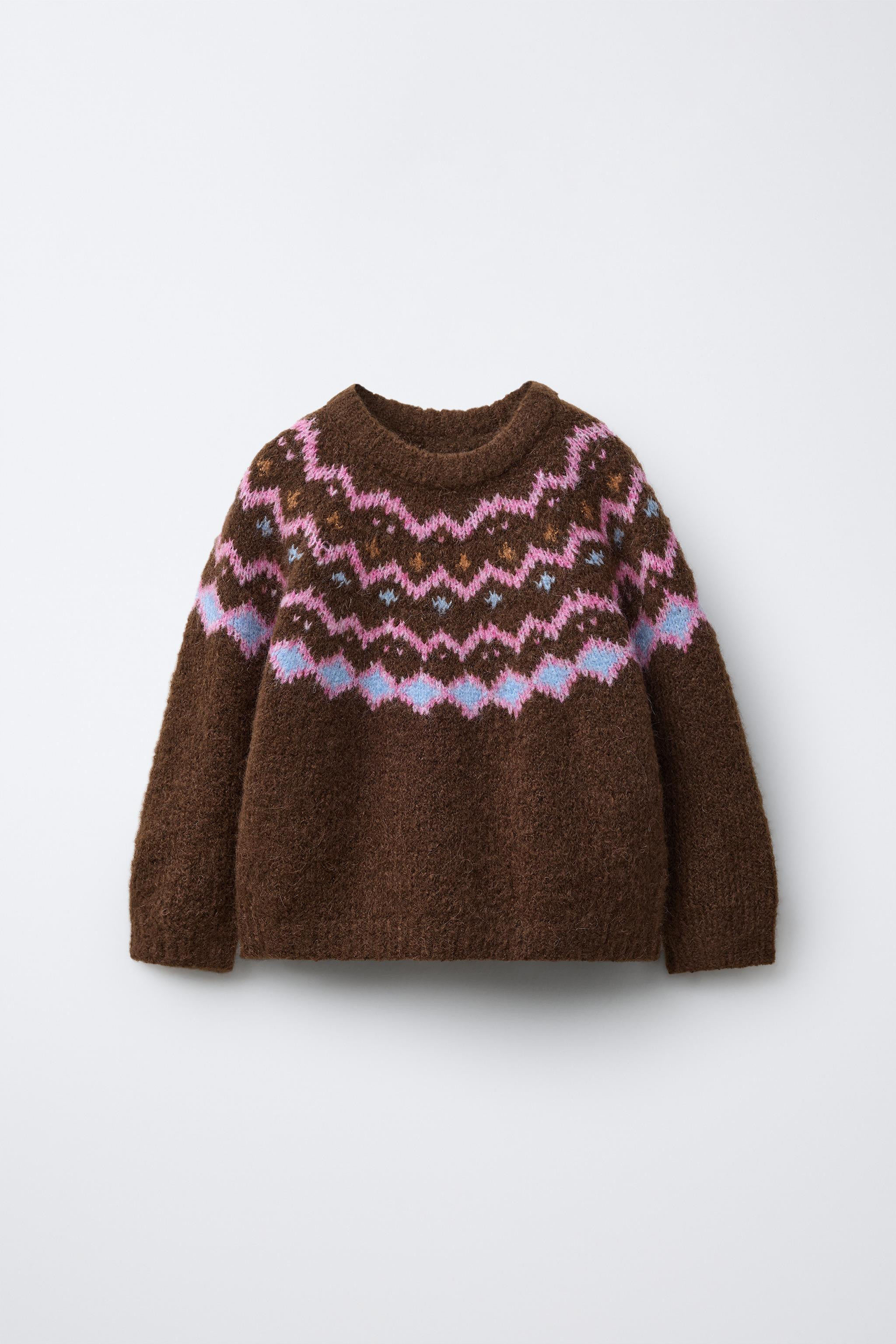 JACQUARD KNIT JUMPER | Zara US