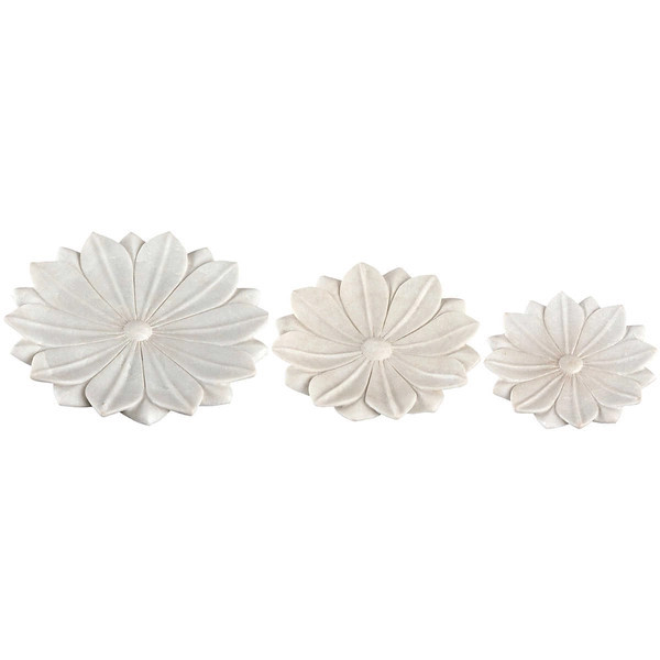 Lotus Marble Plate | Annie Selke