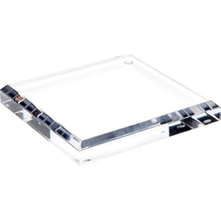Plymor Clear Acrylic Rectangular Beveled Display Base, 8" W x 6" D x 0.5" H | Amazon (US)