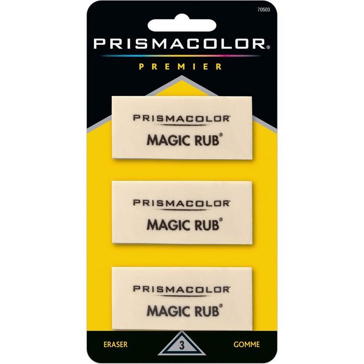 Prismacolor MAGIC RUB Art Eraser Vinyl 3/Pack 70503 | Target