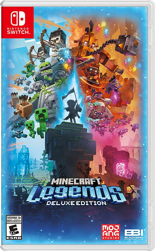 Minecraft Legends Deluxe Edition Nintendo Switch, Nintendo Switch – OLED Model, Nintendo Switch... | Best Buy U.S.