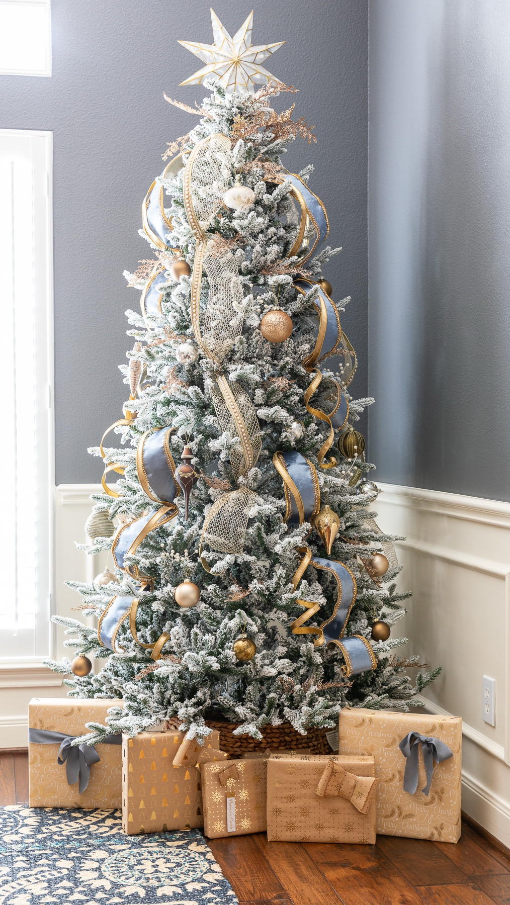 Love this pre-lit flocked Christmas tree. It’s slim and comes with a remote control and lots of twinkly light settings, so it’s the ideal Christmas tree for small spaces  

#LTKHome #LTKHoliday #LTKSeasonal