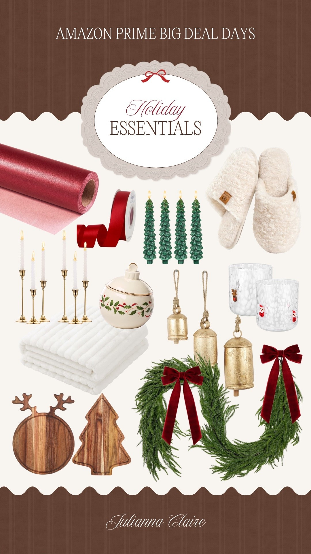Amazon prime day deals on holiday essentials!