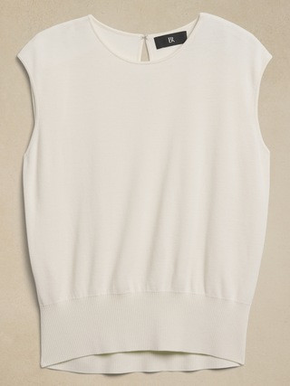 Silvi Drape-Back Tank | Banana Republic (US)