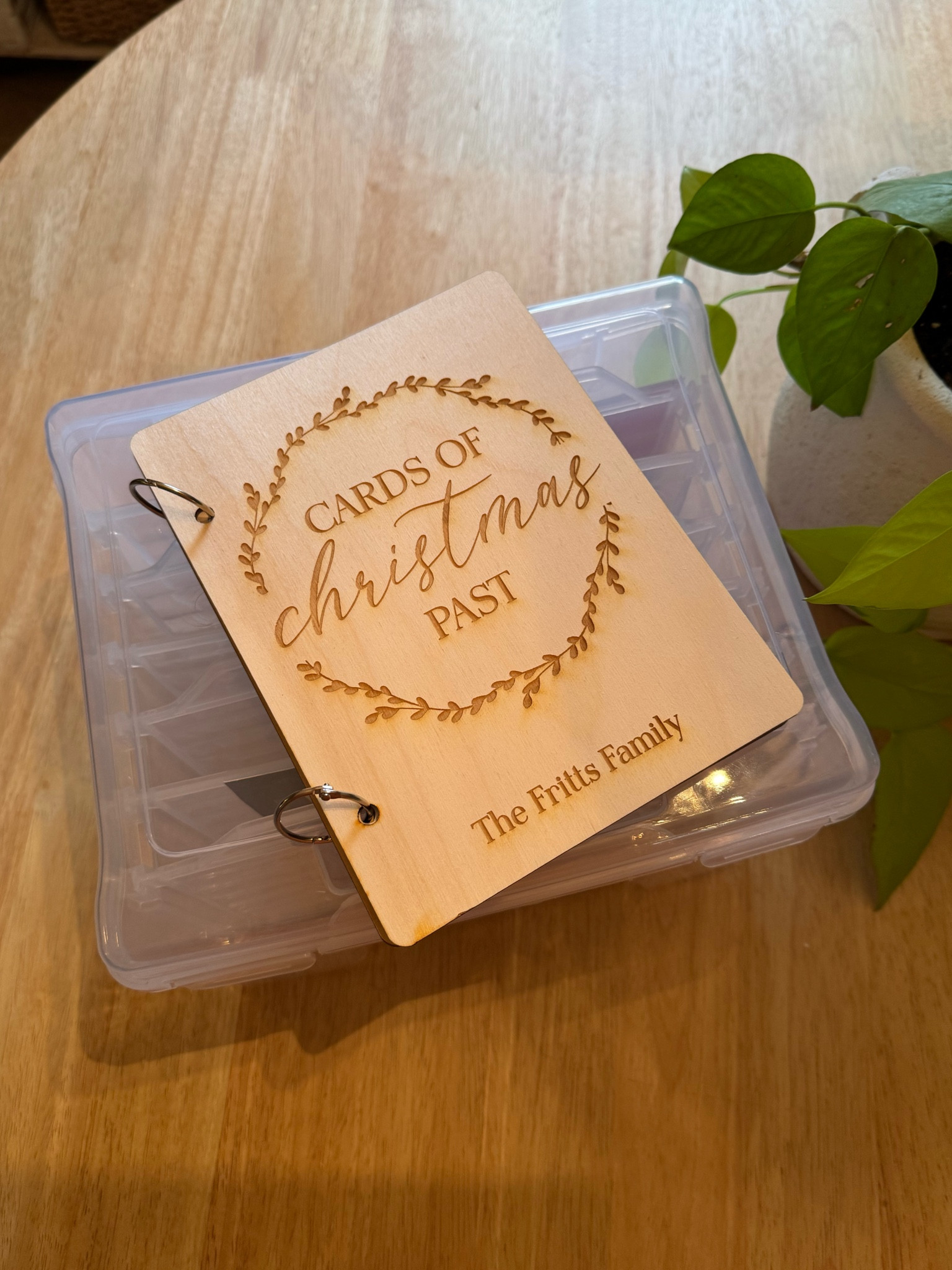 Easy way to store Christmas cards!

#LTKSeasonal #LTKHome #LTKFamily