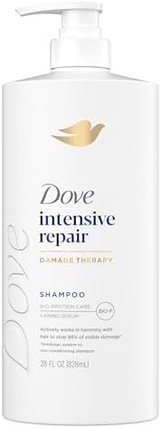 Dove Shampoo Intensive Repair for Damaged Hair with Bio-Protein Care Technology and Amino Serum 2... | Amazon (US)