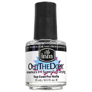 INM Out The Door, America's #1 Super Fast Drying Top Coat For Nails | Drugstore