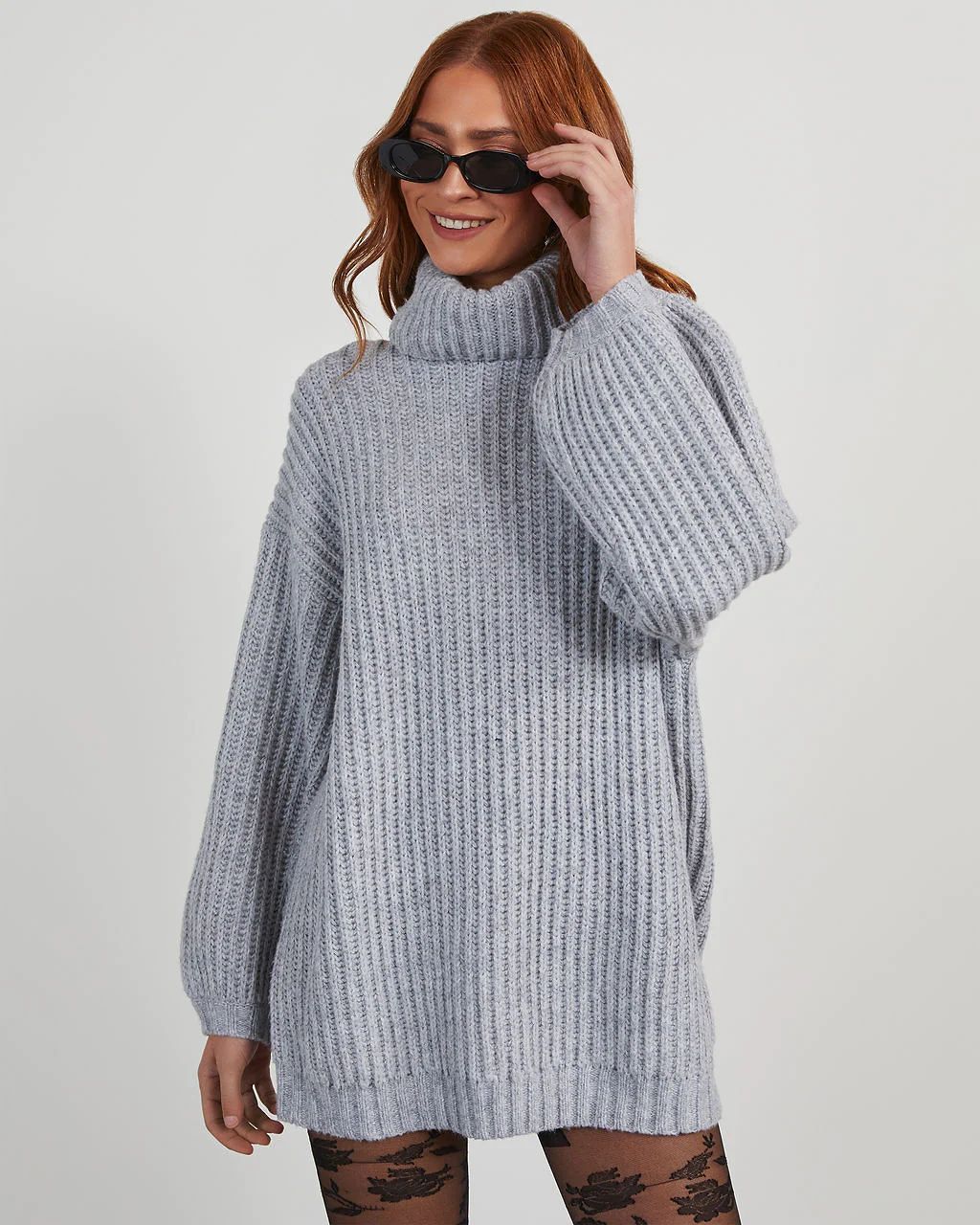 Milligan Oversized Turtleneck Sweater | VICI Collection