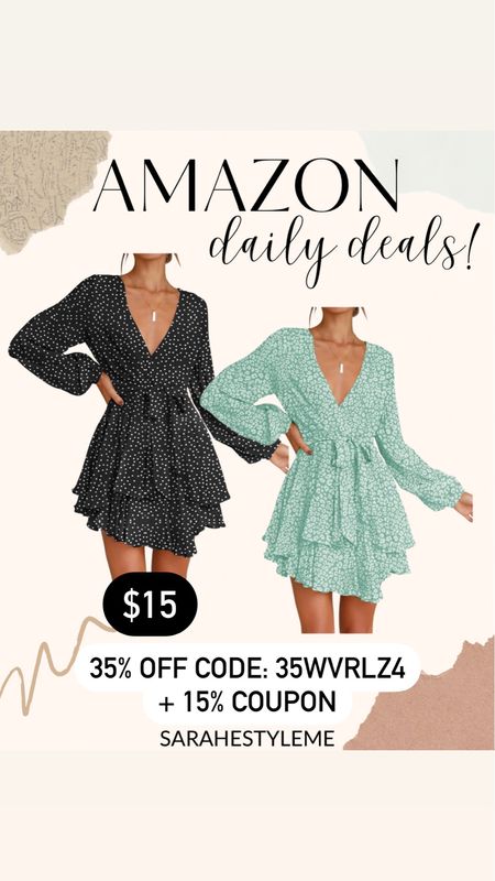 AMAZON DAILY DEALS ✨ Tues 3/19 Swipe right for the codes & enter at Amazon checkout 

FOLLOW ME @sarahestyleme for more Amazon daily deals, Walmart finds, and outfit ideas! 

*Deals can end/change at any time, some colors/sizes may be excluded from the promo 

@amazonfashion #founditonamazon #amazonfashion #amazonfinds #ltkunder50 #ltkfind #momstyle #dealoftheday #amazonprime #outfitideas #ltkxprime #ltksalealert  #ootdstyle #outfitinspo #dailydeals #styletrends #fashiontrends #outfitoftheday #outfitinspiration #styleblog #stylefinds #salealert #amazoninfluencerprogram #casualstyle #everydaystyle #affordablefashion #promocodes #amazoninfluencer #styleinfluencer #outfitidea #lookforless #dailydeals 

#LTKsalealert