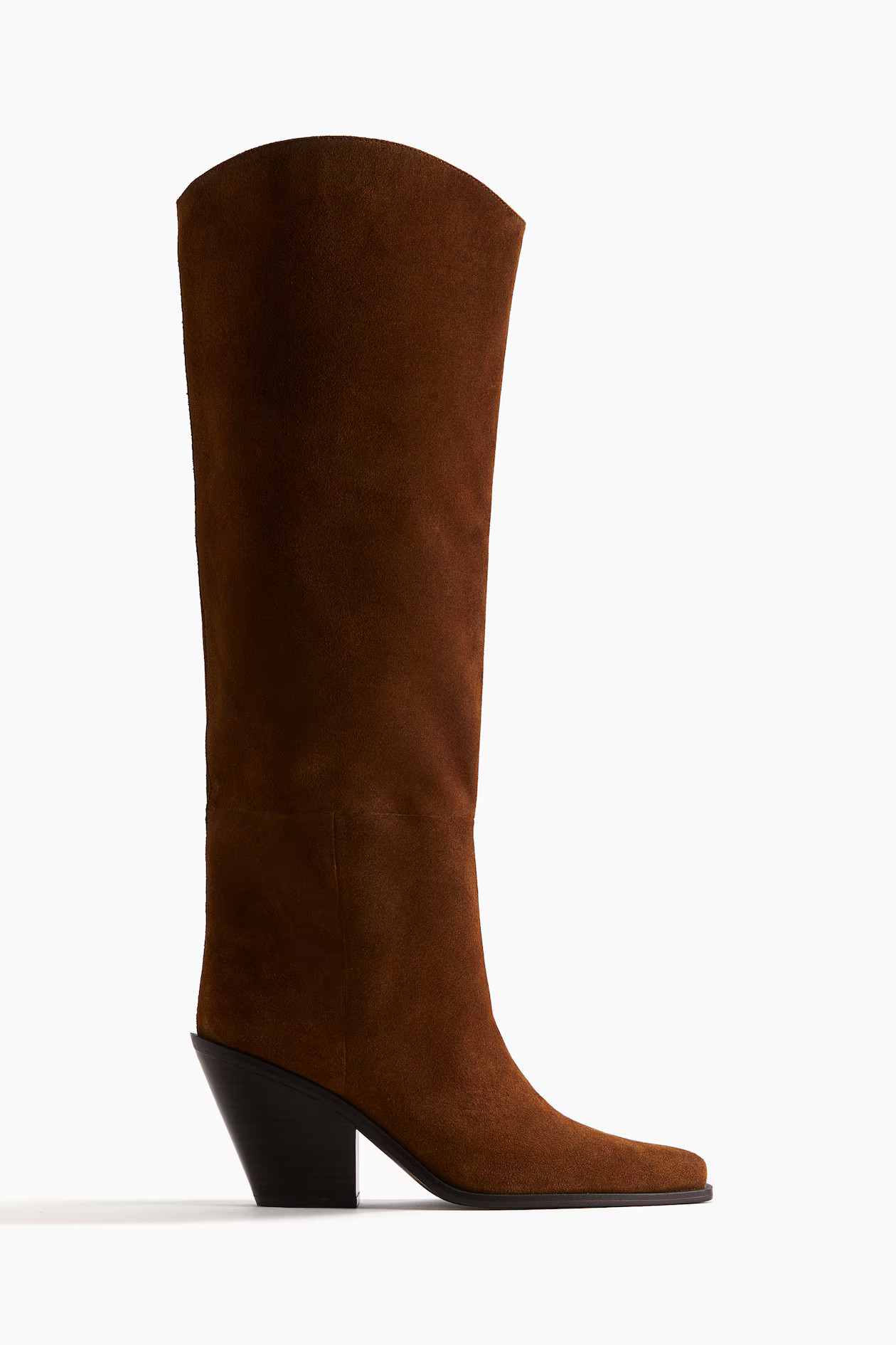 Knee-High Leather Boots | H&M (US + CA)