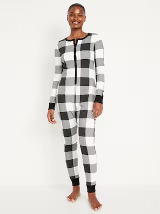 Thermal-Knit Pajama One-Piece for Women | Old Navy (US)