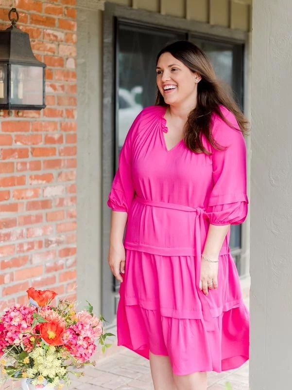 The Pioneer Woman Tiered Ruffle Dress, Sizes XS-3X, Women's - Walmart.com | Walmart (US)